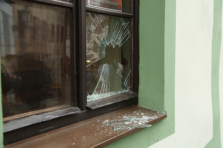 A2B Glass are able to board up broken windows while they are being repaired in New Shoreham.